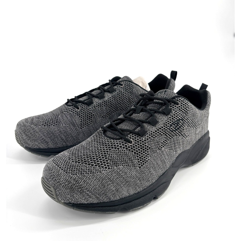 Propet Sneakers Mens 13 X (EEE) Grey Stability Walkers Fly Lace Up MAA032M-GG